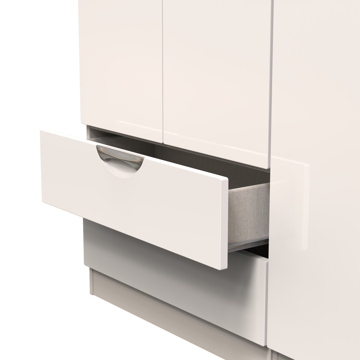 Camden Tall Triple 2 Drawer Wardrobe