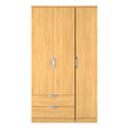 Camden Tall Triple 2 Drawer Wardrobe