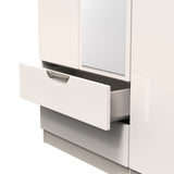 Camden Tall Triple 2 Drawer Mirrored Wardrobe
