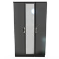 Camden Tall Triple Mirrored Wardrobe