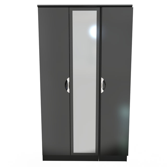 Camden Tall Triple Mirrored Wardrobe