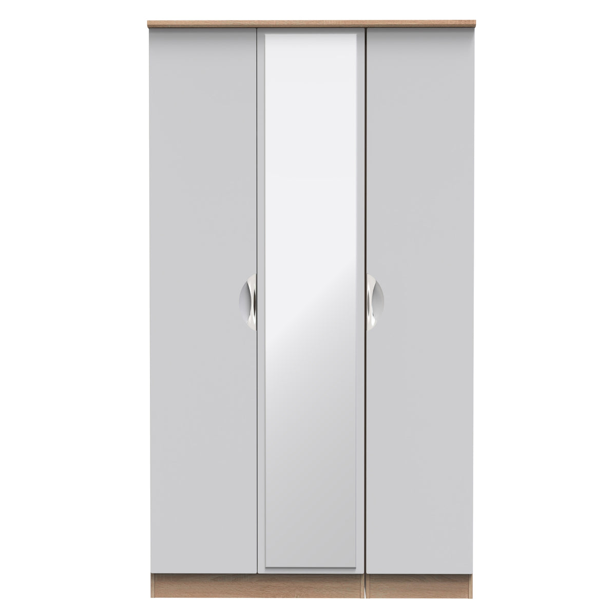 Camden Tall Triple Mirrored Wardrobe