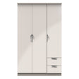 Camden Triple Plain + Drawer Wardrobe