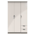 Camden Triple Plain + Drawer Wardrobe