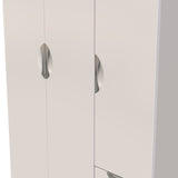 Camden Triple Plain + Drawer Wardrobe