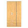 Camden Triple 2 Drawer + Drawer Wardrobe
