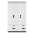 Camden Triple 2 Drawer + Drawer Wardrobe