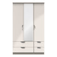 Camden Triple 2 Drawer Mirror + Drawer Wardrobe