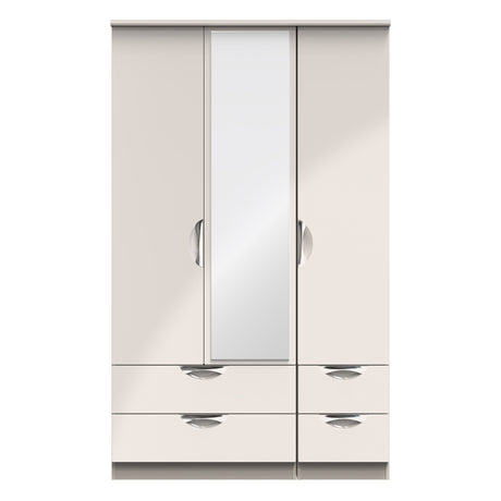 Camden Triple 2 Drawer Mirror + Drawer Wardrobe