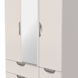 Camden Triple 2 Drawer Mirror + Drawer Wardrobe
