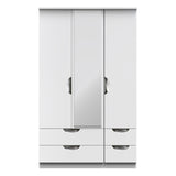 Camden Triple 2 Drawer Mirror + Drawer Wardrobe