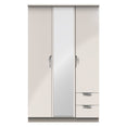 Camden Triple Mirror + Drawer Wardrobe