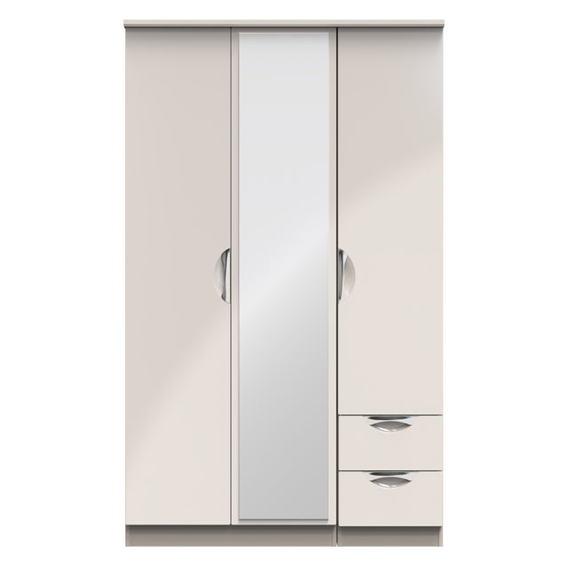 Camden Triple Mirror + Drawer Wardrobe