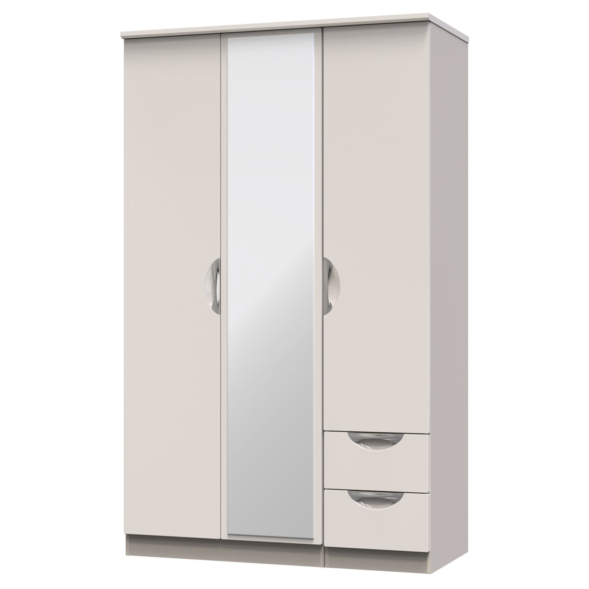 Camden Triple Mirror + Drawer Wardrobe