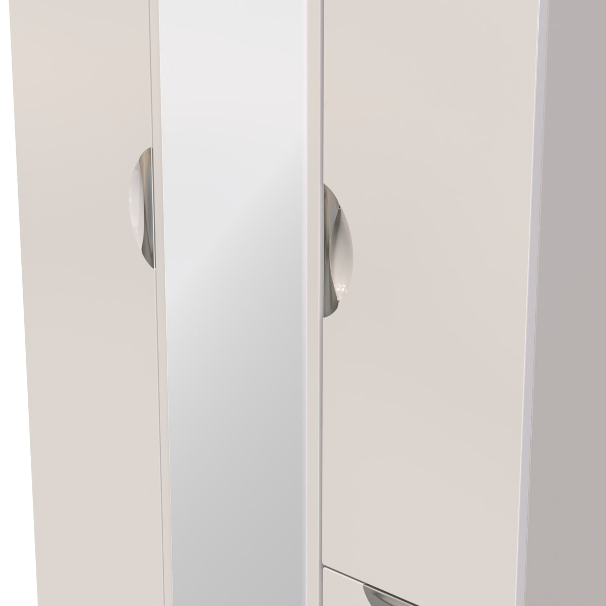 Camden Triple Mirror + Drawer Wardrobe