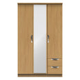 Camden Triple Mirror + Drawer Wardrobe