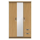 Camden Triple Mirror + Drawer Wardrobe