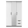 Camden Triple Mirror + Drawer Wardrobe