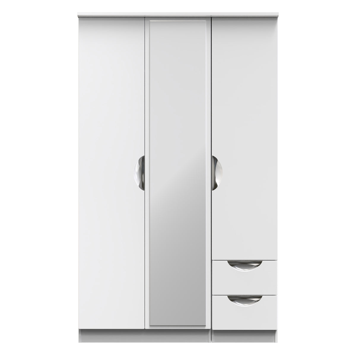 Camden Triple Mirror + Drawer Wardrobe