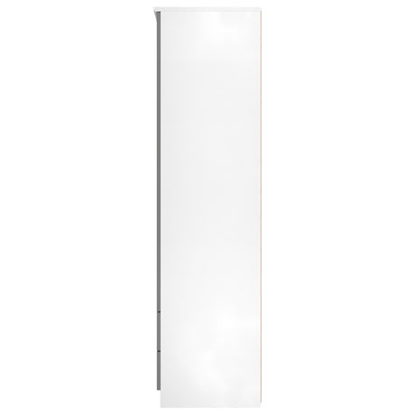 Camden Tall Triple Plain + Drawer Wardrobe