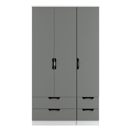 Camden Tall Triple 2 Drawer + Drawer Wardrobe
