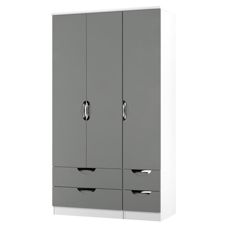 Camden Tall Triple 2 Drawer + Drawer Wardrobe