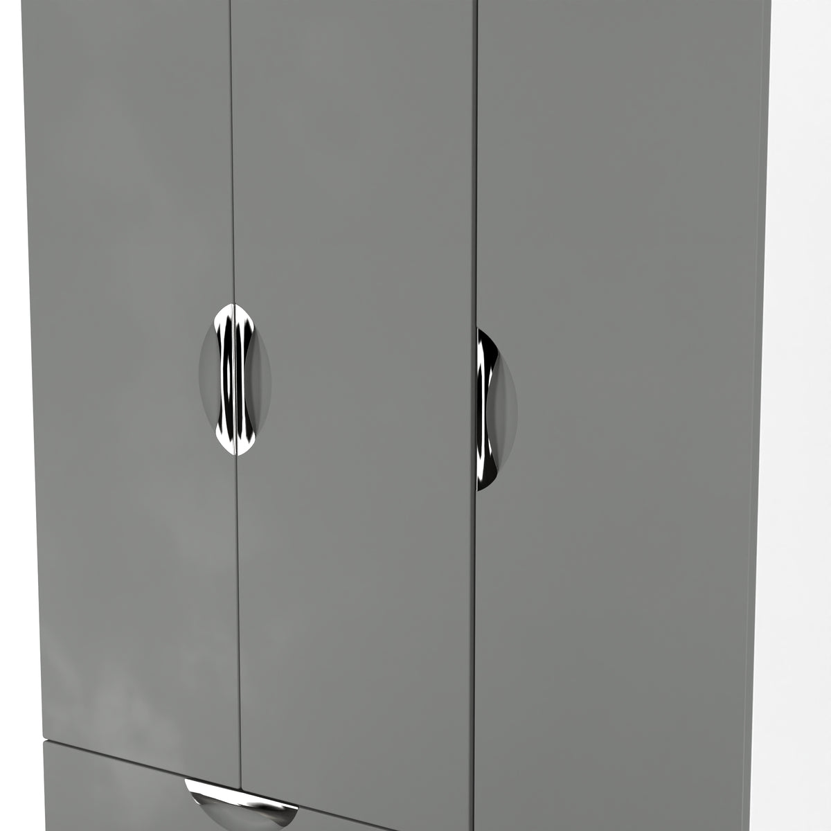 Camden Tall Triple 2 Drawer + Drawer Wardrobe