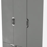Camden Tall Triple 2 Drawer + Drawer Wardrobe