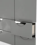 Camden Tall Triple 2 Drawer + Drawer Wardrobe