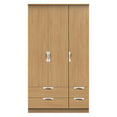 Camden Tall Triple 2 Drawer + Drawer Wardrobe
