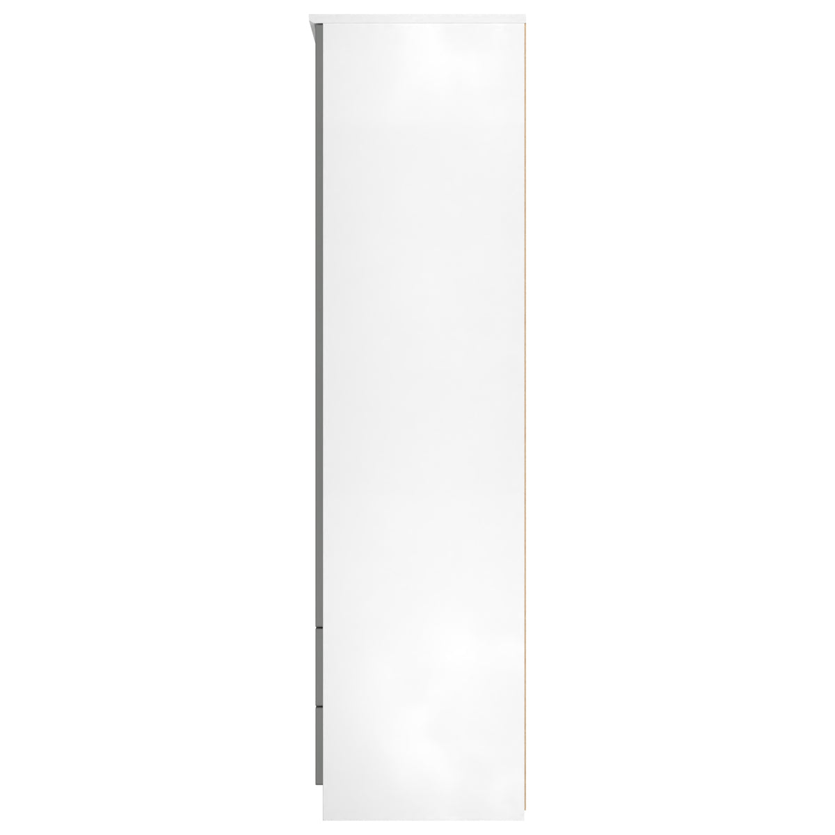 Camden Tall Triple 2 Drawer Mirror + Drawer Wardrobe