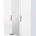 Camden Tall Triple 2 Drawer Mirror + Drawer Wardrobe
