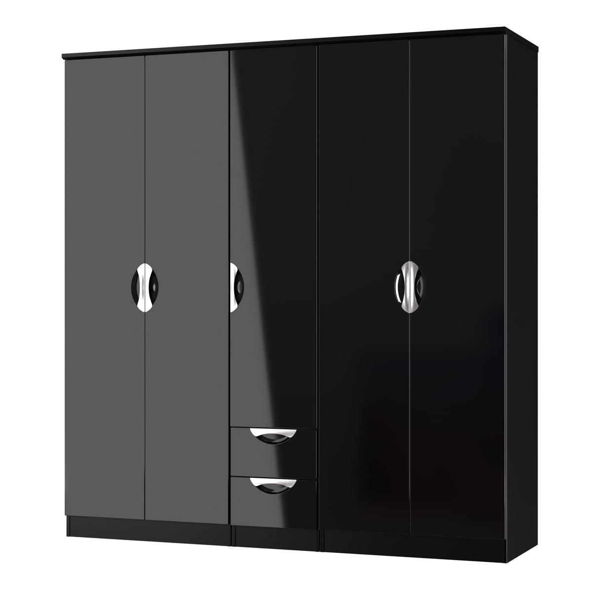 Camden 5 Door 2 Drawer Wardrobe