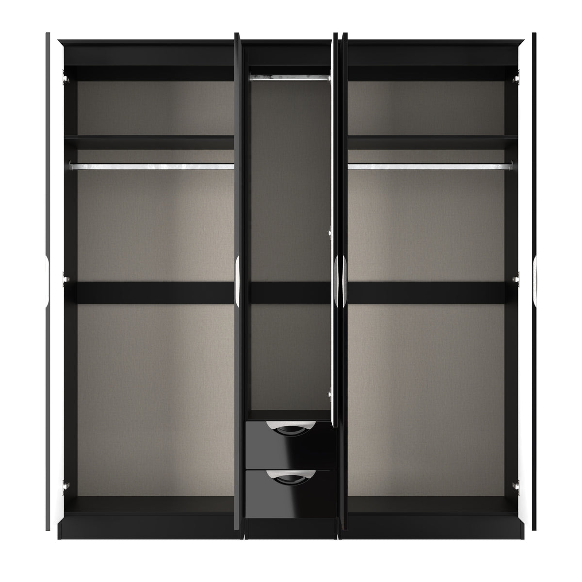 Camden 5 Door 2 Drawer Wardrobe