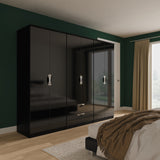 Camden 6 Door 2 Drawer Double Wardrobe