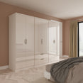Camden 6 Door 2 Drawer Double Wardrobe