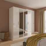 Camden 4 Door Double Wardrobe