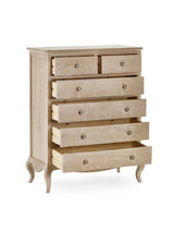 Camille French Style 6 Drawer Chest (4+2)