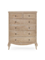 Camille French Style 6 Drawer Chest (4+2)