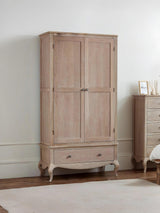 Camille French Style 2 Door 1 Drawer Wardrobe