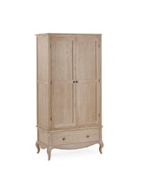 Camille French Style 2 Door 1 Drawer Wardrobe