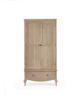 Camille French Style 2 Door 1 Drawer Wardrobe