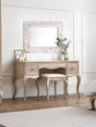 Camille French Style 2 Drawer Dressing Table and Stool