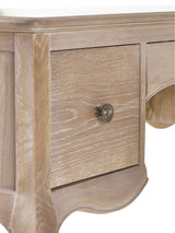 Camille French Style 2 Drawer Dressing Table and Stool