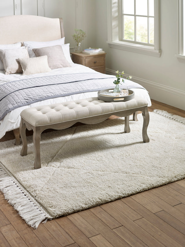 Camille French Style Upholstered Bench