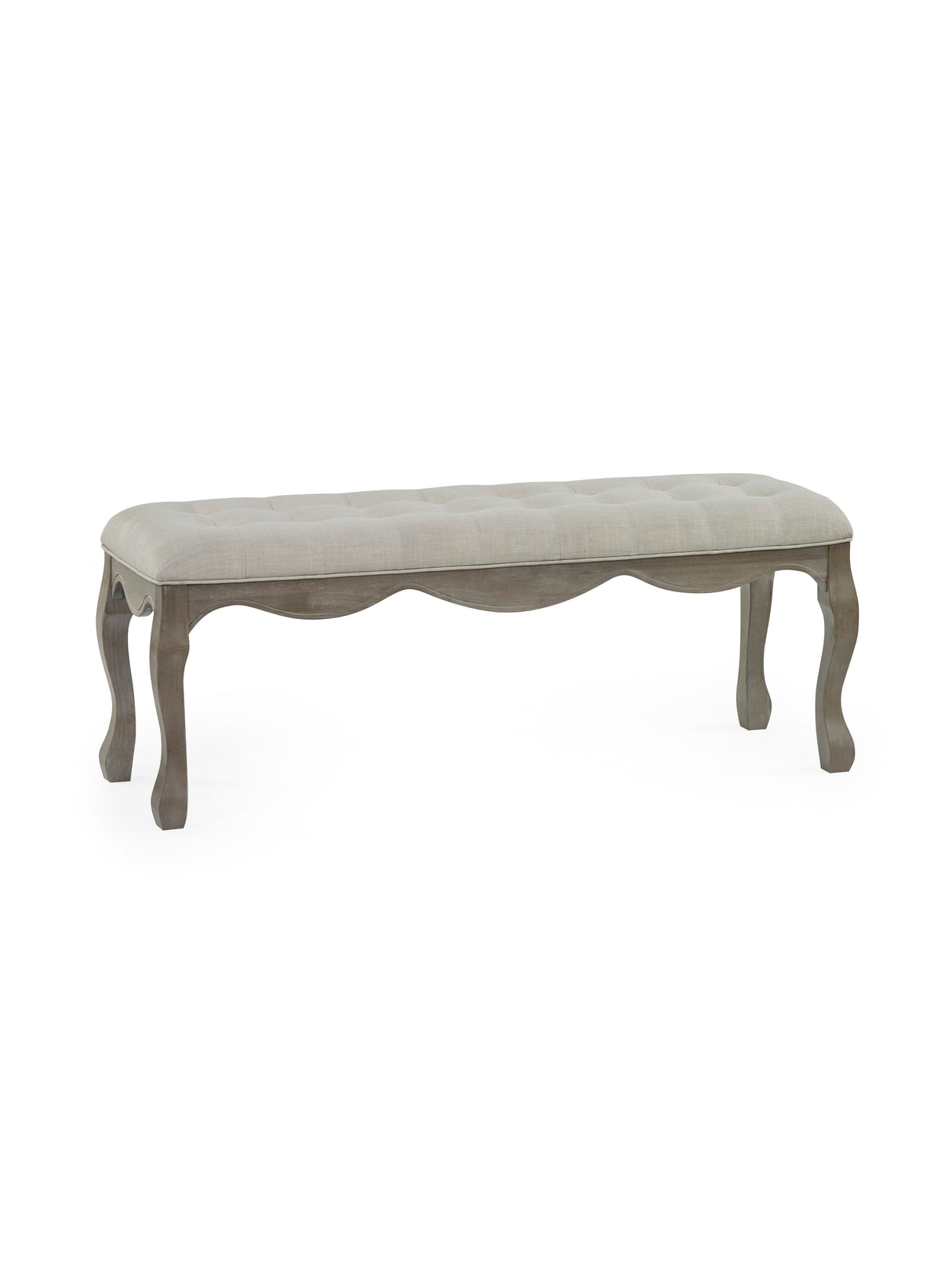 Camille French Style Upholstered Bench