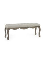 Camille French Style Upholstered Bench