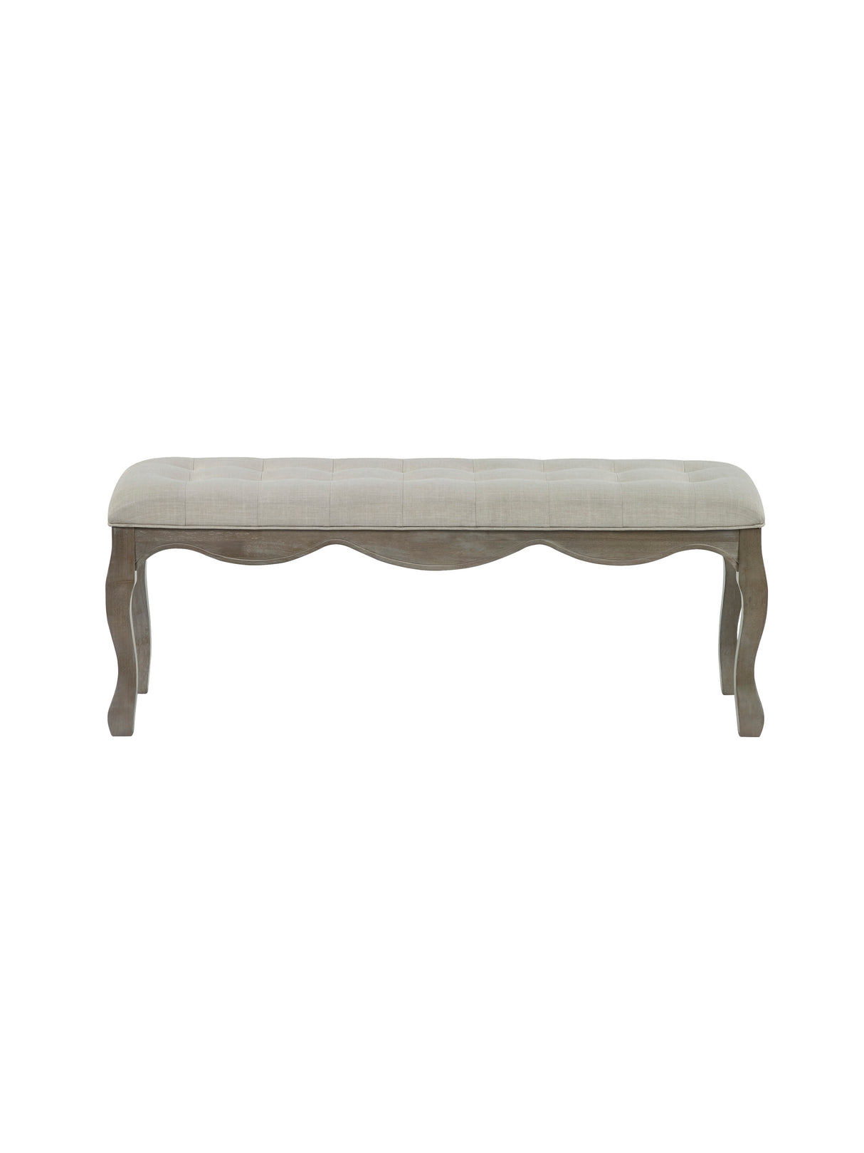 Camille French Style Upholstered Bench