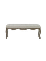 Camille French Style Upholstered Bench