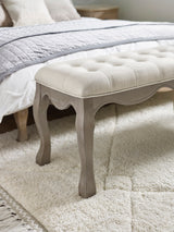 Camille French Style Upholstered Bench